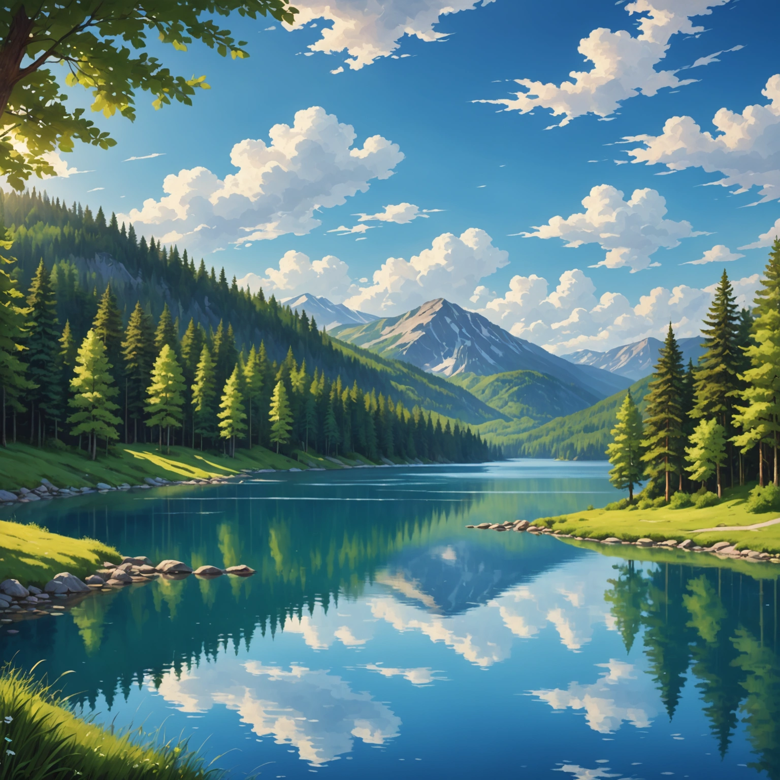 Озеро: место, где встречаются рыбалка и спокойствие