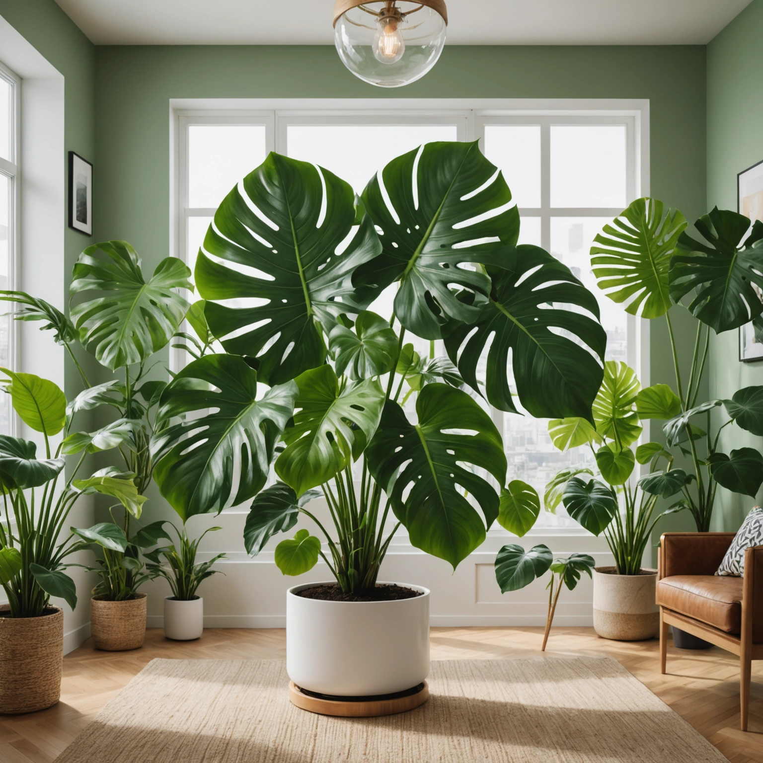 Секреты ухода за монстерой: Как вырастить здоровую монстеру — полив, пересадка, уход